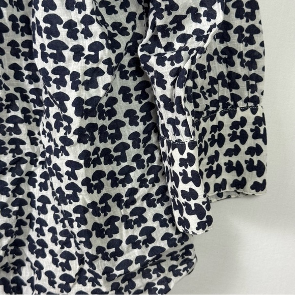 J. Crew Women's Black and White Button Down Top Womens No Size - Picture 4 of 5